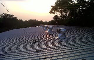 Pemasangan Turboair Turbine Ventilator proyek 26